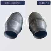 1pcs Car Universal Catalytic Converter Euro 6 Katalizator High Flow Catalytic Converter Catalizador 400 Cpsi  Metal Catalytic - SHANGHAI KESAIRAY AUTO PARTS CO LTD